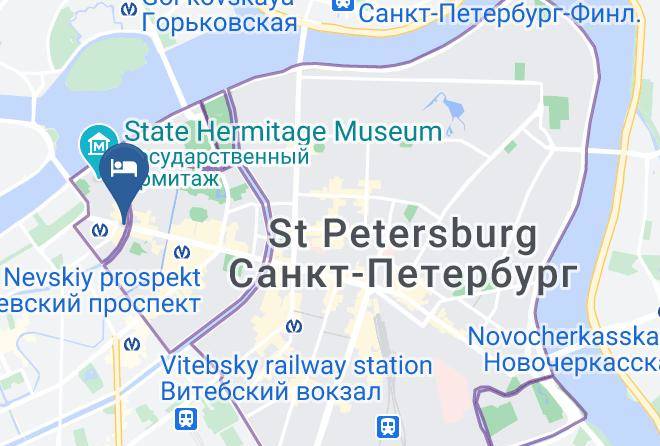 Saint Petersburg - Taleon Imperial Hotel Maps
