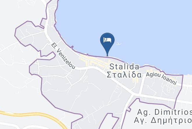 Iraklion - Talgo Suites Stalida Crete Maps