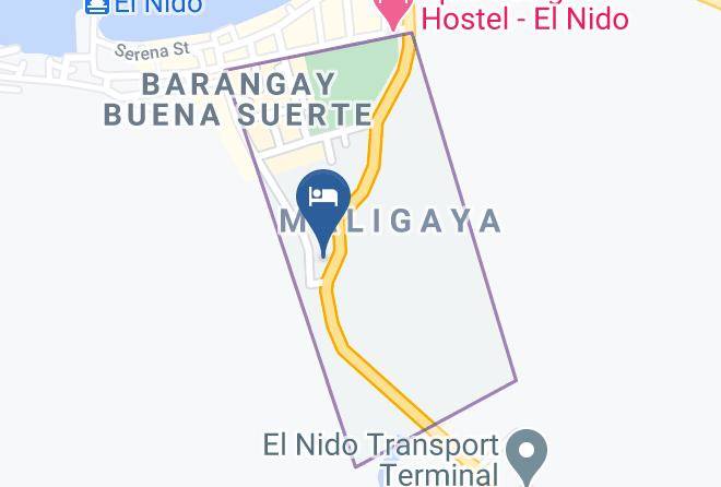 Palawan - Talisay Boutique Hotel Maps