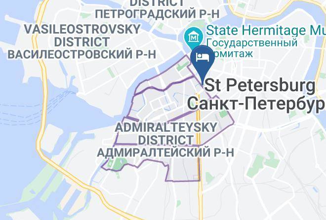 Saint Petersburg - Gostevoy Dom Talisman Gorokhovaya Maps