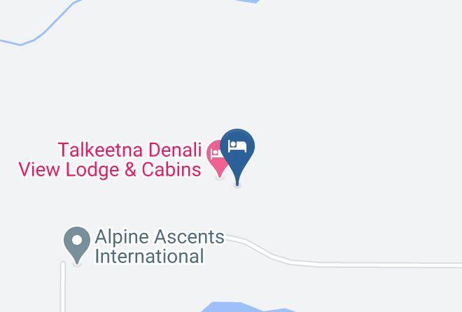 Matanuska Susitna Borough - Talkeetna Denali View Lodge & Cabins Maps