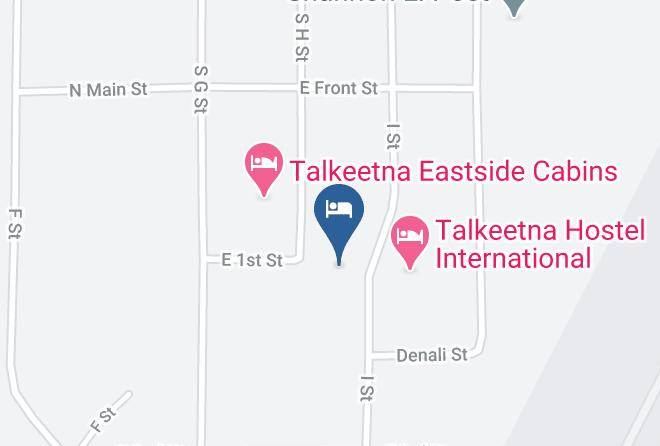 Matanuska Susitna Borough - Talkeetna Majestic & Loft Maps