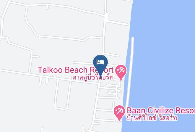 Amphoe Khanom - Talkoo Beach Resort Khanom Maps