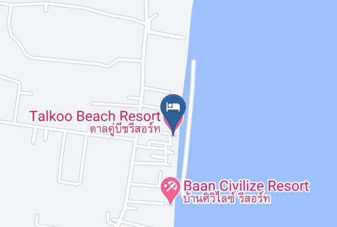 Amphoe Khanom - Talkoo Beach Resort Maps