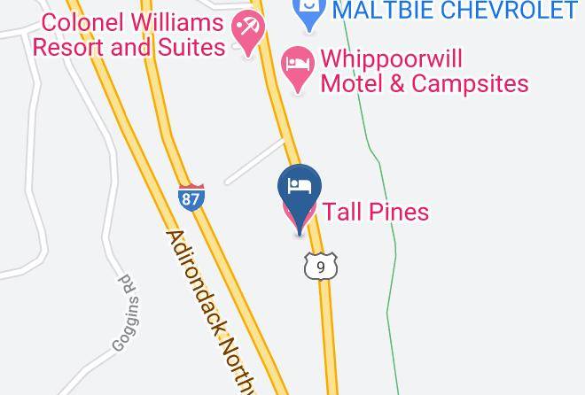 Warren - Tall Pines Motel Maps