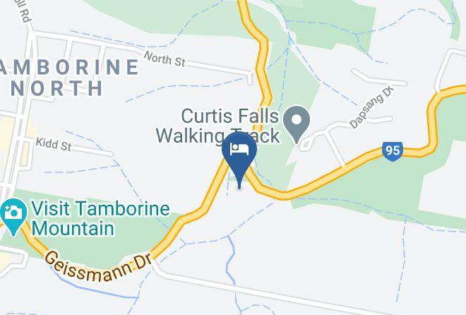 Scenic Rim - Tall Trees Motel Mountain Retreat Maps