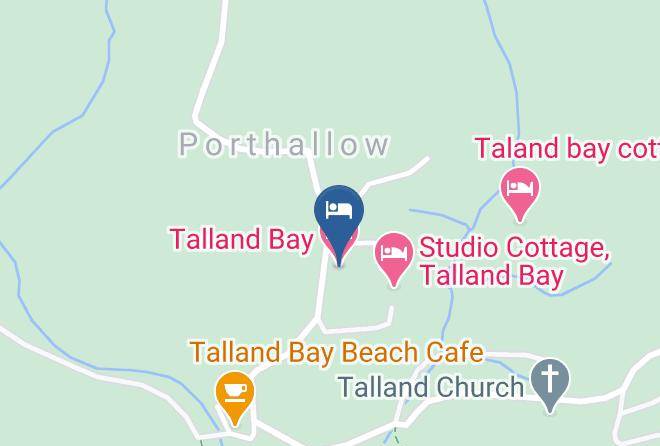 Cornwall - Talland Bay Hotel Maps