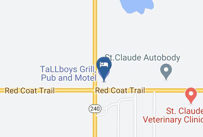 Division 9 - Tallboys Grill Pub And Motel Maps
