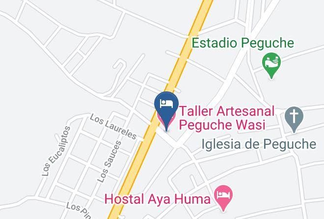 Otavalo - Taller Artesanal Peguche Wasi Maps