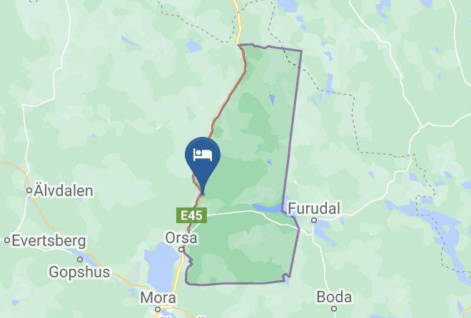 Orsa - Tallhed Stugor Och Natur Maps