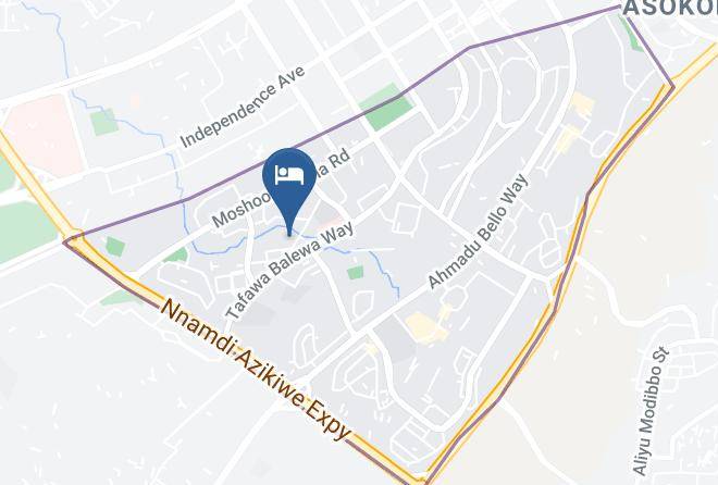 Abuja - Tallin Luxury Hotel Maps