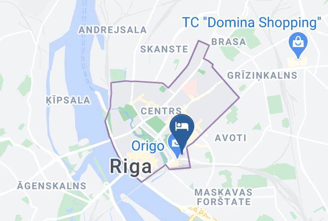 Riga - Tallink Hotel Riga Maps