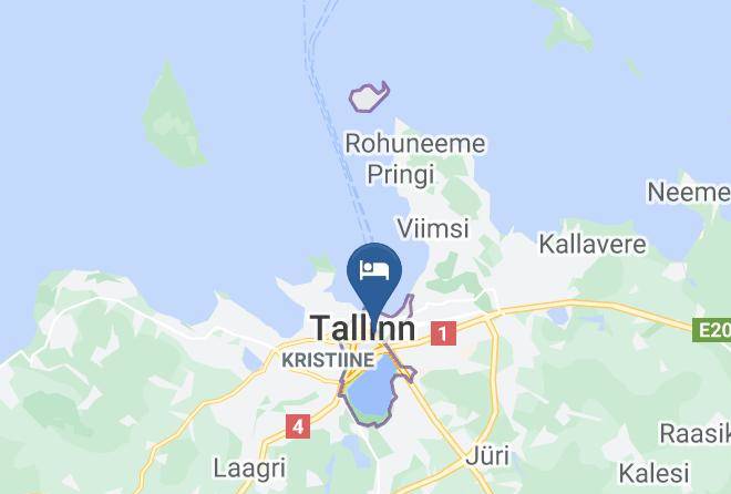 Tallinn - Tallinn School Of Service Hostel Maps