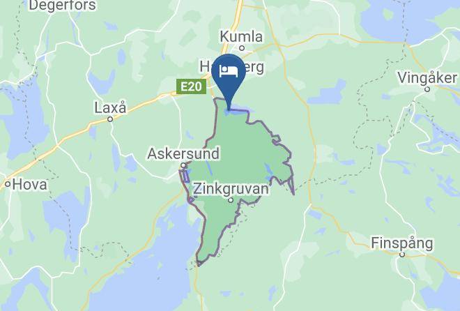 Talludden Vandrarhem Map