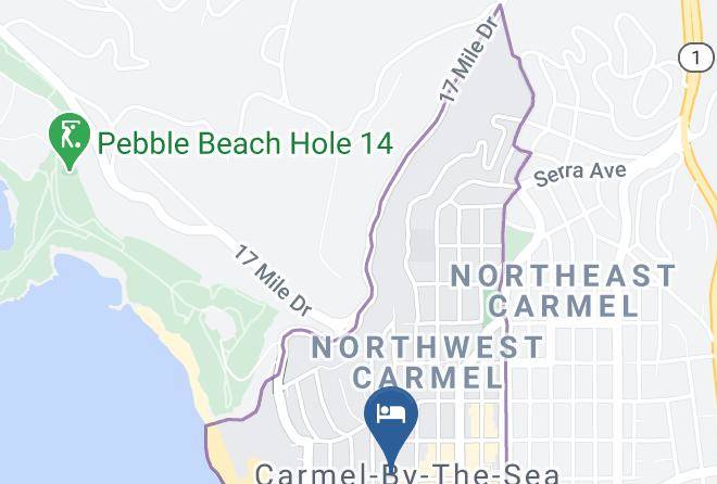 Monterey - Tally Ho Inn Maps