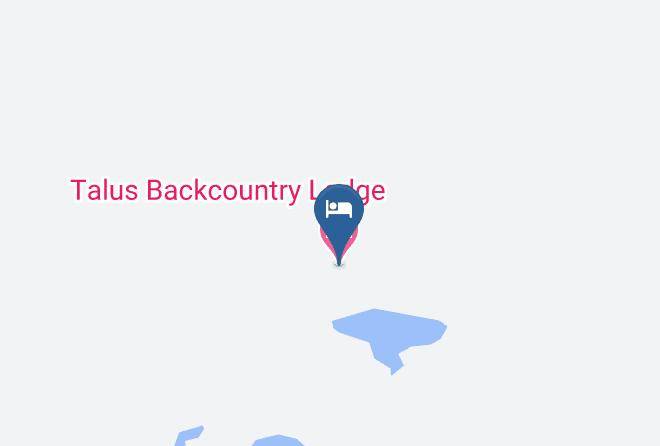 East Kootenay - Talus Backcountry Lodge Maps