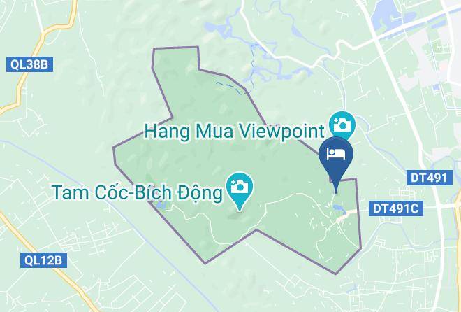 Hoa Lu District - Tam Coc Central Bungalow Maps