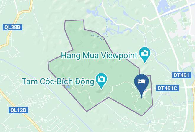 Hoa Lu District - Tam Coc Garden Bungalows Maps