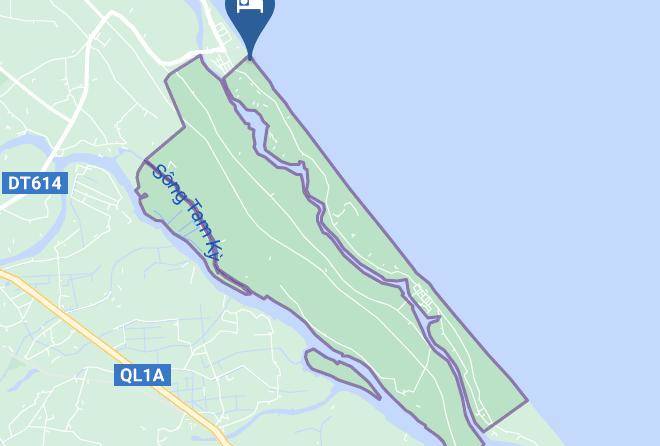 Nui Thanh - Tam Thanh Natural Beach Resort Maps