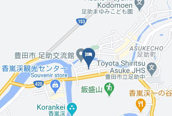 Toyota City - Tamadaya Ryokan Maps
