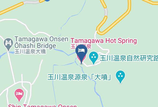 Semboku City - Tamagawa Hot Spring Maps