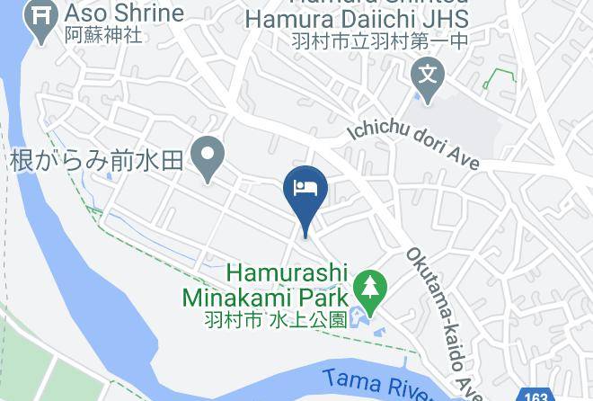 Hamura City - Tamagawaen Maps