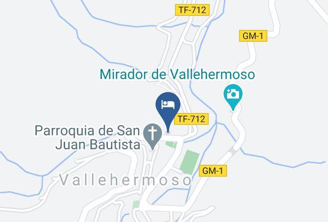 Santa Cruz De Tenerife - Hotel Rural Tamahuche Maps