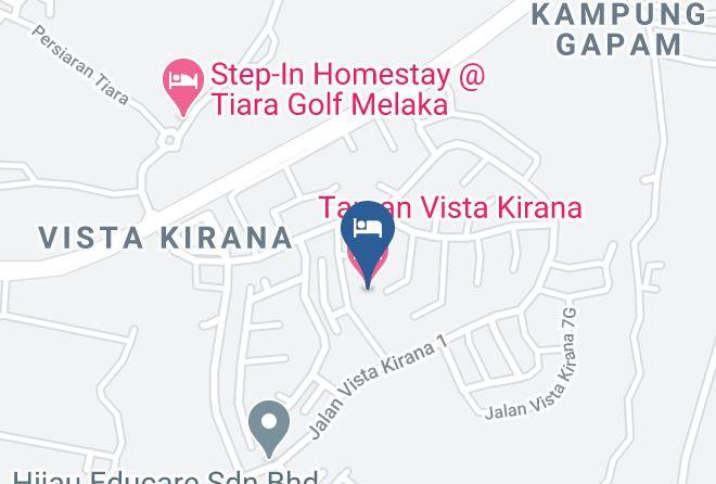 Melaka Tengah - Taman Vista Kirana Maps
