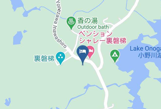 Kitashiobara Vil Yama District - Tamanoyu Ryokan Maps