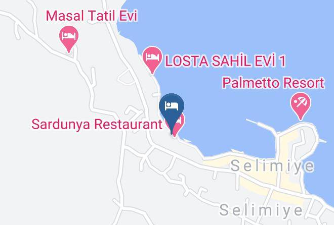 Mugla - Tamara Beach Maps