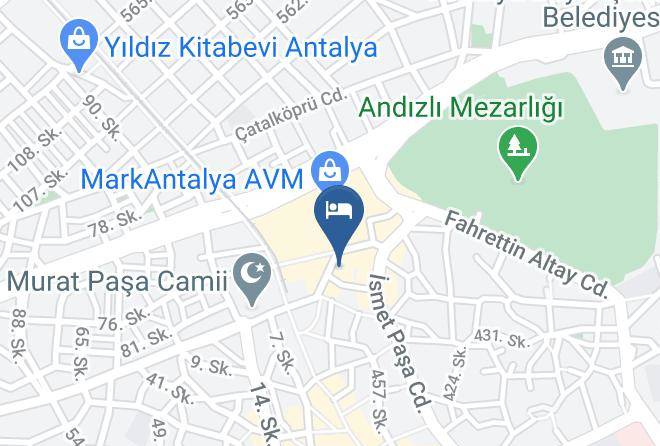 Tamara Business Antalya Map