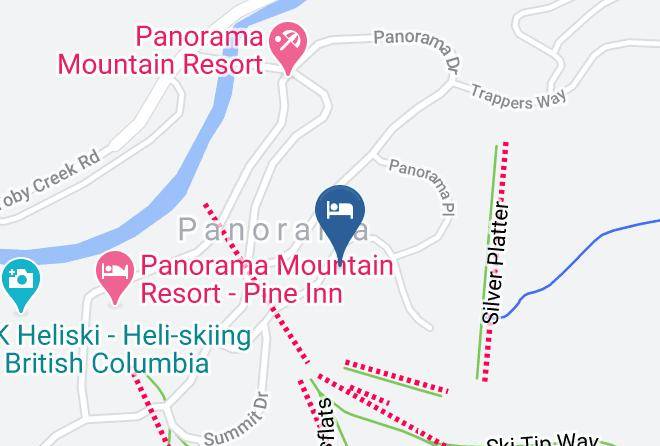 East Kootenay - Tamarack Lodge Maps