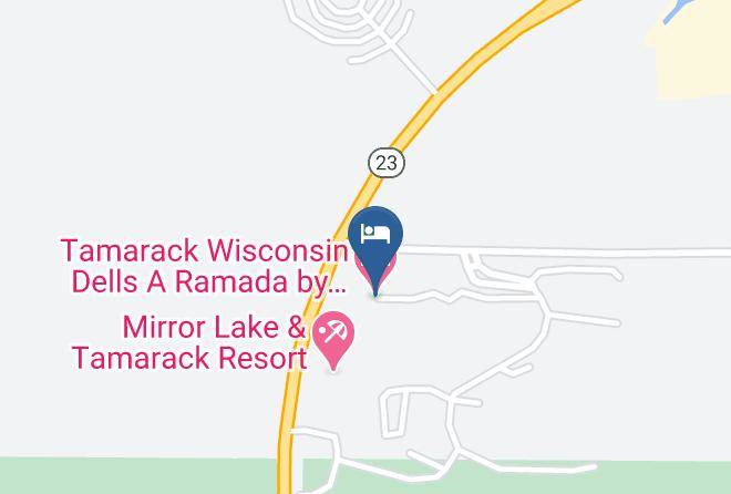 Sauk - Tamarack Wisconsin Dells A Ramada By Wyndham Maps