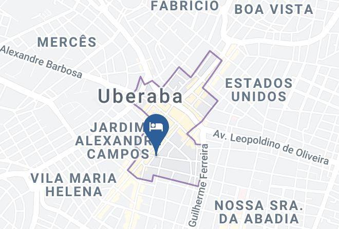 Uberaba - Tamareiras Park Hotel Maps