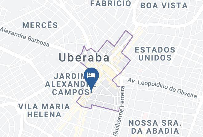 Uberaba - Tamareiras Prime Hotel Maps