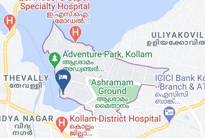 Quilon - Tamarind Ktdc Easy Hotel Maps