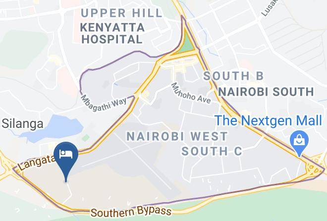 Nairobi - Tamarind Tree Hotel Maps