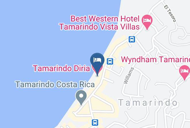 Santa Cruz - Tamarindo Diria Maps
