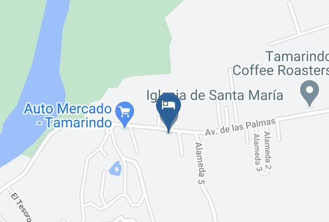 Santa Cruz - Tamarindo Inn Maps