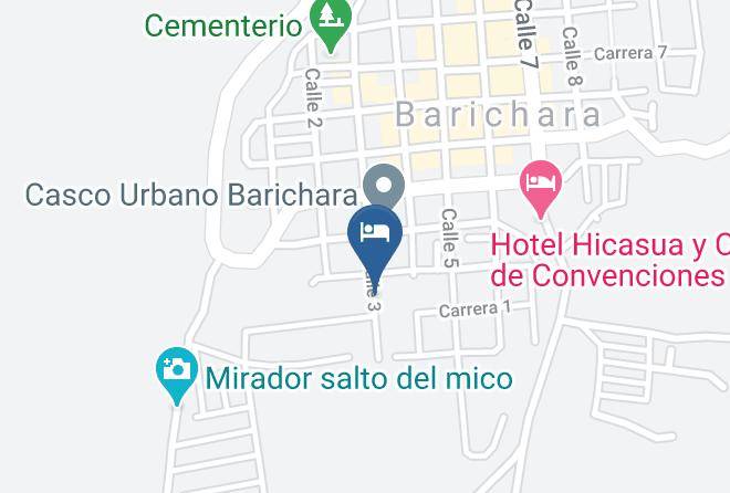 Barichara - Tamarindo Old Town Barichara Maps