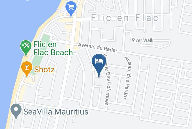 Flic En Flac - Tamarinier Maps