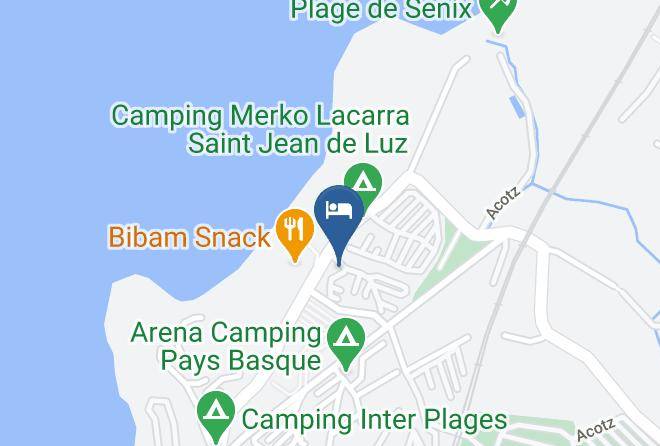 Pyrenees Atlantiques - Tamaris Plage Maps