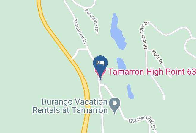 Tamarron High Point 638 Map