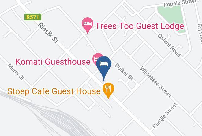 Nkomazi - Tambarina Restaurant Maps