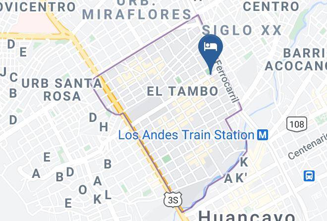 Huancayo - Tambo Wasi Maps