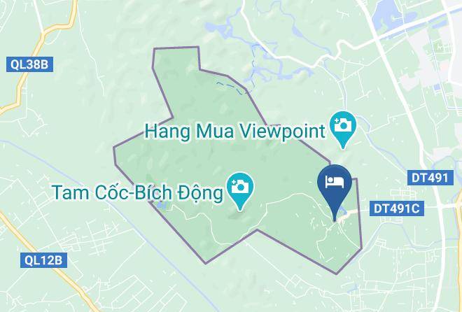 Hoa Lu District - Tamcoc Green Garden Bungalow Maps