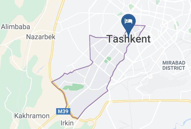 Tashkent - Tamerlan Hotel Maps