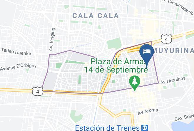 Cercado - Tamesis Hotel Maps