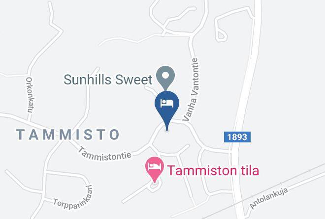 Naantali - Tammiston Tila Bed And Breakfast Maps
