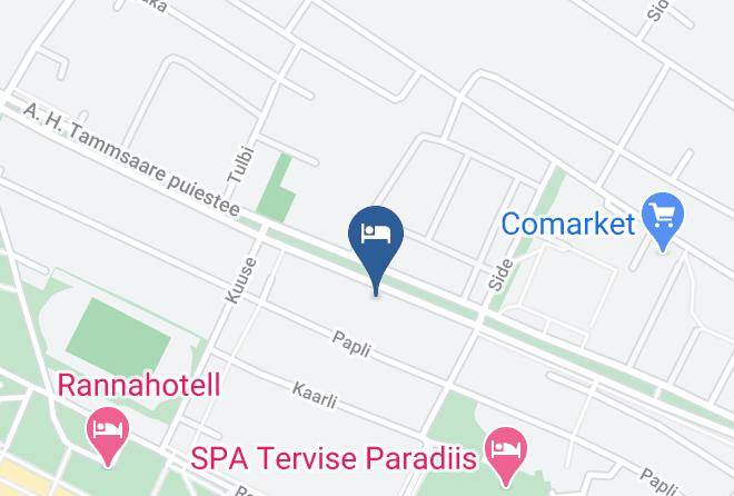 Parnu - Tammsaare Majutus Maps